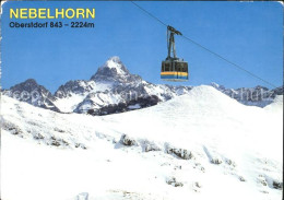 71932175 Oberstdorf Nebelhornbahn Bergbahn Gegen Hochvogel Wintersportplatz  Ana - Oberstdorf