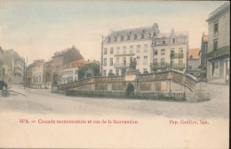 SPA      CASCADE MONUMENTALE ET RUE DE LA SAUVENIERE - Spa