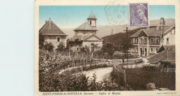 73* ST PIERRE DE CURTILLE Eglise Et Mairie     RL38.0188 - Sonstige & Ohne Zuordnung