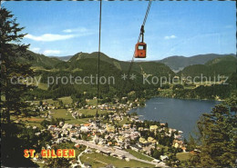 71932170 Sankt Gilgen Panorama Blick Zum Wolfgangsee Bergbahn Sankt Gilgen - Autres & Non Classés