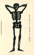 75* PARIS  Cabaret Du Neant – « souvenir » Squelette  (8 X 12,5 Cm) RL38.0810 - Distretto: 18