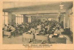 75* PARIS Ecole Universelle- Salle De Dactylographie     RL38.0793 - Arrondissement: 16
