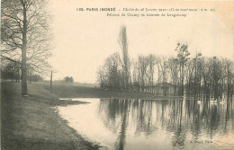 75* PARIS Longchamp -   Pelouse Inondee – Crue 1910   RL38.0701 - Distrito: 16