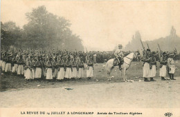 75* PARIS Longchamp -   14 Juillet  - Tirailleurs Algeriens  RL38.0688 - Arrondissement: 16