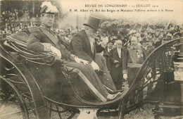 75* PARIS Longchamp – 14 Juillet 1910 – Roi Des Belges – President Fallieres    RL38.0671 - Paris (16)