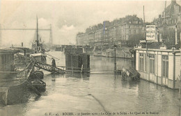 76* ROUEN  Crue 1910 – Quai De La Bourse      RL38.1167 - Rouen