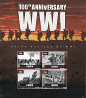 Liberia - 2014 - 100Th Anniversary WWI - Yv 5370/73 - 1. Weltkrieg