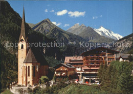 71932116 Heiligenblut Kaernten Hotel Glocknerhof Und Haus Hubertus Kirche Rojach - Autres & Non Classés