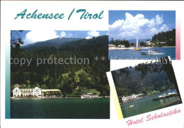 71932115 Achensee Hotel Scholastika Segelboot Tretboot Achensee - Andere & Zonder Classificatie