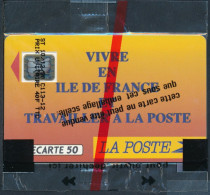 Télécartes France - Publiques N° Phonecote F136B - La Poste Ile De France (50U- SC5an NSB) - 1990