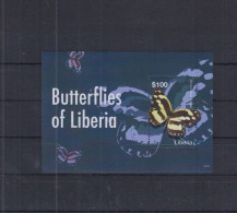 Liberia - 2007 - Butterflies - Yv Bf 557 - Papillons