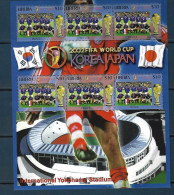 Liberia - 2002 - World Dcup: South Korea / Japan, France Tean - Mi 4584 - 2002 – Corée Du Sud / Japon