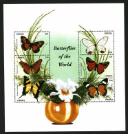 Liberia - 2001 - Insects: Butterflies Of The World - Yv 3355/60 - Papillons