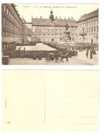 K.u.k. Hofburg - Burghof Mit Wachparade - WIEN - VIENNA - AUSTRIA - - Wien Mitte