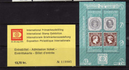 Danemark - (1975) -  BF - HAFNIA 76 - Neuf** - MNH - Blokken & Velletjes