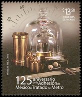 2015  125 Aniv. De La Adhesion De México Al Tratado Del Metro, MNH Metro Treaty Of,  MEASUREMENT SYSTEMS KILOGRAM - Mexiko