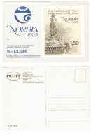 NORDEA STAMP EXHIBITION - MAY 15-19th , 1985 - HELSINKI - FINLAND - - Timbres (représentations)