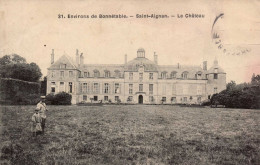 72 , Environs De Bonnétable , SAINT AIGNAN , Le Chateau (0171.AOU.23) - Autres & Non Classés