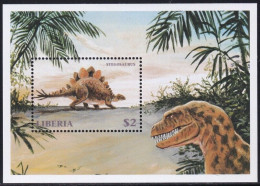 Liberia - 1999 - Prehistorics - Yv Bf 209 - Préhistoriques
