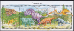 Liberia - 1993 - Prehistorics - Yv 1891/98 - Prehistorics