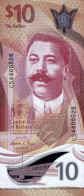 Barbados 10 Dollars, 2022 P82 - East Carribeans