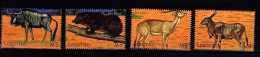 Lesotho - 2000 - Mammals - Yv 1625/28 (from Sheet) - Sonstige & Ohne Zuordnung