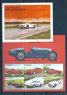 Lesotho - 2000 - Car - Yv 1641/46 + Bf 170 - Coches