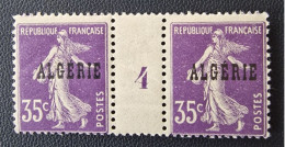 MILLESIME ALGERIE FRANCAISE Y&T N° 18 NEUF ** - Unused Stamps