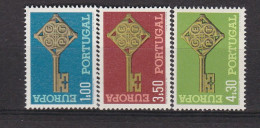 3 Timbres **  Portugal Europa CEPT    Année 1968  N° 1050 à 1053 - 1968