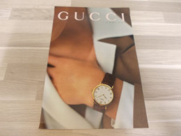 Reclame Advertentie Uit Oud Tijdschrift 1992 - GUCCI Orologi / Watch / Montre - Publicités