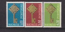 3 Timbres **  Portugal Europa CEPT    Année 1968  N° 1050 à 1053 - Ongebruikt