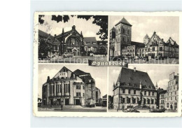 71930432 Osnabrueck Bahnhof Stadttheater Dom Rathaus  Osnabrueck - Osnabrück