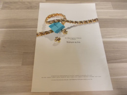 Reclame Advertentie Uit Oud Tijdschrift 1992 - The Tiffany Signature Collection At Faraone - Tiffany & Co. - Publicités