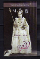 Gibraltar - 2022 -  BF Platium Jubilee - Neuf** - MNH - Gibilterra