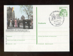 "BUNDESREPUBLIK DEUTSCHLAND" 1981, Bildpostkarte Mit Bildgleichem Stempel Ex "BAD DRIBURG" (R2153) - Cartes Postales Illustrées - Oblitérées