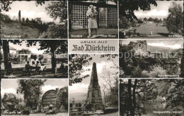 71930293 Bad Duerkheim Ruine Limburg Kurgarten Ed Jost Denkmal Bad Duerkheim - Bad Duerkheim