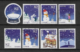 Japan 2017 Winter Greetings Y.T. 8526/8533 (0) - Oblitérés