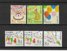 Japan 2017 End Of The Year Greetings Y.T. 8508/8513 (0) - Used Stamps