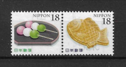 Japan 2017 Gastronomy Pair Y.T. 8470/8471 (0) - Used Stamps