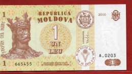 Moldova, 1 Leu, 2013 P8i - Moldavië