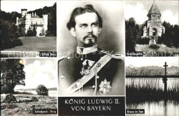 71930221 Starnberg Koenig Ludwig II Von Bayern Votivkapelle Kreuz Im See Schloss - Starnberg