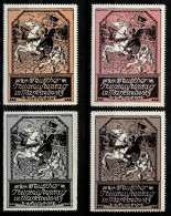 Bavaria 1912 Poster Stamps  Artist Franz Roth MH/MNG - Unused Stamps