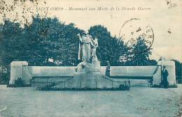 62 - Saint-Omer - Monument Aux Morts De La Grande Guerre - Animée - Oblitération Ronde De 1925 - CPA - Voir Scans Recto- - Saint Omer