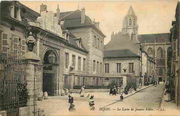 21 - Dijon - Le Lycée De Jeunes Filles - Animée - CPA - Voir Scans Recto-Verso - Dijon