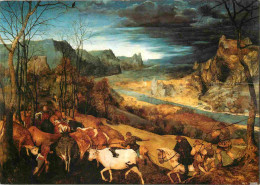 Art - Peinture - Pieter Bruegel - Heimkehr Der Herde 1565 - The Return Of The Herd - Das Kunst Historische Museum Wien - - Paintings
