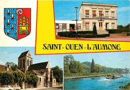 95 - Saint Ouen L'Aumone - Multivues - Blasons - Péniches - Automobiles - Carte Neuve - CPM - Voir Scans Recto-Verso - Saint-Ouen-l'Aumône