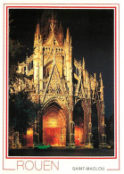 76 - Rouen - Eglise Saint-Maclou - Vue De Nuit - Carte Neuve - CPM - Voir Scans Recto-Verso - Rouen