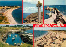 56 - Presqu'Ile De Rhuys - Saint Gildas De Rhuys - Multivues - Plages - Bateaux - Carte Neuve - CPM - Voir Scans Recto-V - Sonstige & Ohne Zuordnung