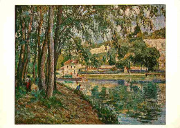 Art - Peinture - Camille Pissarro - Chemin De Halage - Carte Neuve - CPM - Voir Scans Recto-Verso - Peintures & Tableaux