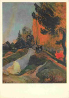 Art - Peinture - Paul Gauguin - Paysage D'Arles - Landscape Of Arles - CPM - Voir Scans Recto-Verso - Peintures & Tableaux